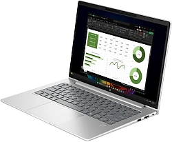 Ноутбук HP ProBook 4 G1q Snapdragon X X1-26-100 16Gb SSD512Gb Intel Iris Xe graphics 14" FHD (1920x1080) Windows 11 Pro silver WiFi BT Cam (B39XGAT)