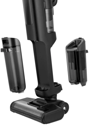 Пылесос моющий Kitfort КТ-5268 300Вт черный/серебристый