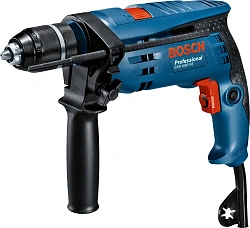 Дрель ударная Bosch GSB 1600 RE 701Вт патрон:быстрозажимной реверс (0601228200)