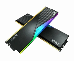 Память DDR5 32GB 7200MHz A-Data AX5U7200C3416G-DCLARBK XPG Lancer RGB OEM Gaming PC5-57600 CL34 DIMM ECC 288-pin 1.4В Intel single rank с радиатором OEM