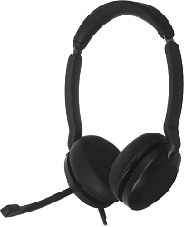 Наушники с микрофоном Jabra Evolve2 30 SE черный 1.5м накладные USB оголовье (23189-999-779)