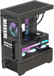 Корпус Formula Crystal Z1 Plus AR V2 черный без БП ATX 1xUSB2.0 1xUSB3.0 audio bott PSU