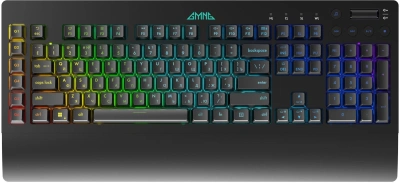 Клавиатура GMNG GG-KB770XP механическая черный USB Multimedia for gamer LED (подставка для запястий) (1901099)