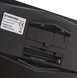 Весы напольные электронные Starwind SSP6051 макс.180кг черный