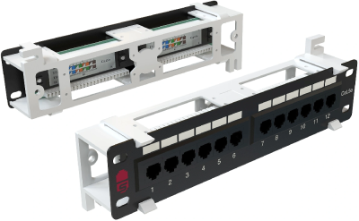 Патч-панель Sysmatrix PP WL01U.S125EU.N 10" 1U 12xRJ45 кат.5E