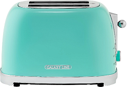 Тостер Galaxy Line GL 2917 900Вт бирюзовый