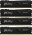 Память DDR4 4x32GB 3200MHz Kingston KF432C16BBK4/128 Fury Beast Black RTL Gaming PC4-25600 CL16 DIMM 288-pin 1.35В dual rank с радиатором Ret