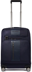 Чемодан Piquadro BRIEF2 (BV6271BR2/BLU) 40x20x55см 33л. нейлон/полиур. синий