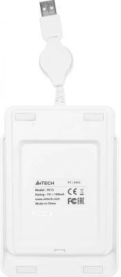 Числовой блок A4Tech Fstyler FK13 белый USB slim для ноутбука (FK13 USB ( WHITE ))