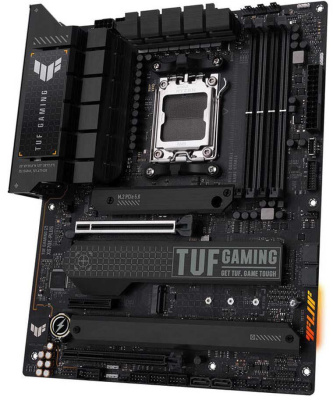 Материнская плата Asus TUF GAMING X670E-PLUS SocketAM5 AMD X670 4xDDR5 ATX AC`97 8ch(7.1) 2.5Gg RAID+HDMI+DP