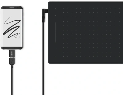 Графический планшет Huion Inspiroy RTM-500 USB Type-C черный