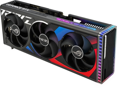 Видеокарта Asus PCI-E 4.0 ROG-STRIX-RTX4090-O24G-GAMING NVIDIA GeForce RTX 4090 24Gb 384bit GDDR6X 2610/21000 HDMIx2 DPx3 HDCP Ret