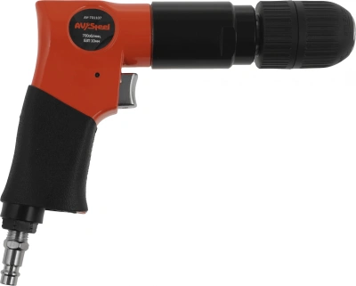 Дрель прямая Av Steel AV-701107 114л/мин патр.:быстрозажимной оранжевый/черный