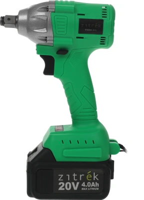 Гайковерт Zitrek Crusher 20-Li аккум. патрон:квад.1/2" (кейс в комплекте) (063-4077)