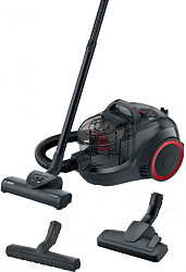 Пылесос Bosch BGS21POW2 2000Вт черный/красный