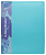 Папка на 2-х кольцах Бюрократ Pastel PAST0812/2RBLUE A4 пластик 0.5мм кор.27мм торц.карм с бум. встав голубой