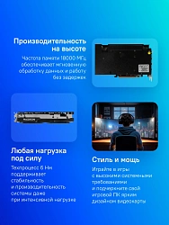 Видеокарта Biostar PCI-E 4.0 VA76S6RM81 RX7600 OC AMD Radeon RX 7600 8Gb 128bit GDDR6 2318/18000 HDMIx1 DPx3 HDCP Ret