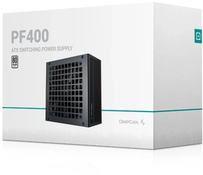 Блок питания Deepcool ATX 400W PF400 V2 80 PLUS WHITE (20+4pin) APFC 120mm fan 6xSATA RTL