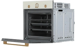 Духовой шкаф Электрический Bosch HBJN10YW0R белый/бронза