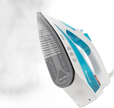 Утюг Maxwell MW-3055 2200Вт белый/синий