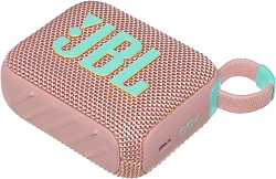 Колонка порт. JBL GO 4 розовый 4.2W 1.0 BT 850mAh (JBLGO4PINK)