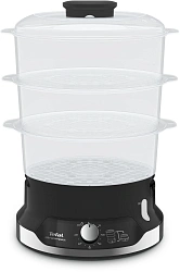 Пароварка Tefal VC204810 3ярус. 800Вт черный