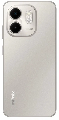 Смартфон Infinix X6532 Smart 9 128Gb 3Gb титан моноблок 3G 4G 2Sim 6.7" 720x1600 Android 14 13Mpix 802.11 a/b/g/n/ac GPS GSM900/1800 GSM1900 Protect FM A-GPS microSD max2048Gb