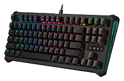 Клавиатура A4Tech B930 механическая черный USB Multimedia for gamer LED кабель 1.8м