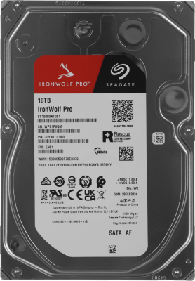 Жесткий диск Seagate SATA-III 10Tb ST10000NT001 NAS Ironwolf Pro 512E (7200rpm) 256Mb 3.5"