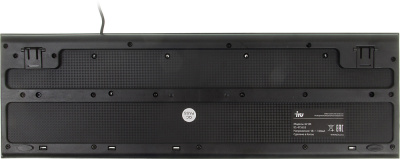 Клавиатура + мышь Оклик 621M IRU клав:черный мышь:черный USB (475653)