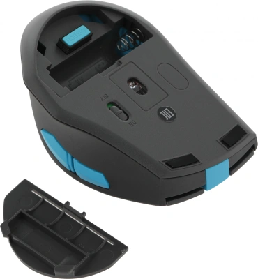 Мышь A4Tech Fstyler FG30S серый/синий оптическая 2000dpi silent беспров. USB 5but (FG30S BLUE)