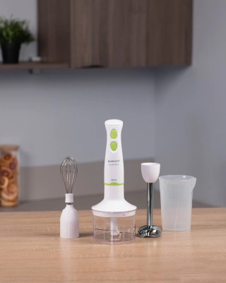 Блендер погружной Scarlett SC-HB42F67 700Вт белый