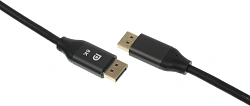 Кабель аудио-видео Cactus CS-DP-DP-1.4-2 DisplayPort (m)/DisplayPort (m) 2м. позолоч.конт. черный