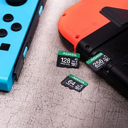 Флеш карта microSDXC 512GB A-Data UD512GUI3V30A2SP-RA1 Speed Plus + adapter