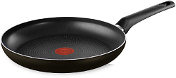 Сковорода Tefal Easy Plus Э 04237126 круглая 26см покрытие: Titanium ручка несъемная (без крышки) черный (9100054096)
