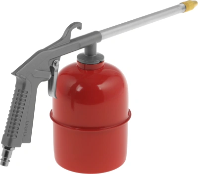 Пистолет для вязких жидкостей Fubag 110111 130л/мин бак:0.9л красный