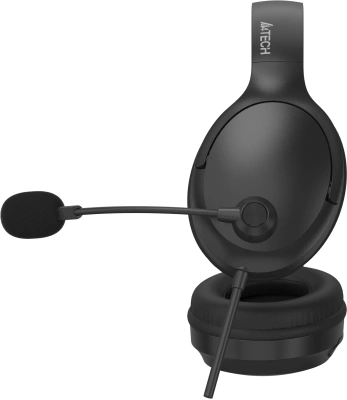 Наушники с микрофоном A4Tech Fstyler FH280U черный 2м мониторные USB оголовье