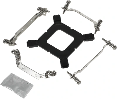 Устройство охлаждения(кулер) Accord ACC-4PS12 ARGB Soc-AM5/AM4/1200/1700/1851 черный 4-pin 37dB Al+Cu 180W 610gr brown box