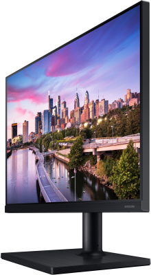 Монитор Samsung 24" F24T450GY черный IPS LED 16:10 DVI HDMI M/M матовая HAS Piv 250cd 178гр/178гр 1920x1200 75Hz DP FHD USB 5.5кг (RUS)