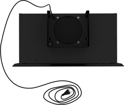 Вытяжка каминная Elikor Метеорит 60П-700-Э4Д черный управление: электронное (1 мотор)