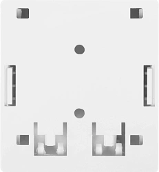 Коробка Lanmaster TWT-SA2-WH настенная 62x67x30мм крышка Keystone ПВХ белый