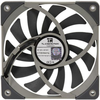Вентилятор для корпуса Thermalright TL-C12015 120х120x15 черный 4-pin 24.1дБ Ret