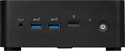 Неттоп MSI Cubi NUC 1M-098RU Core 5 120U (1.4) 16Gb SSD512Gb Graphics CR Windows 11 Pro 2xGbitEth WiFi BT 120W черный (9S6-B0B111-218)