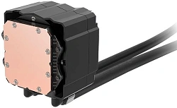Система водяного охлаждения Thermaltake LA360-S ARGB Soc-AM5/AM4/1200/1700/1851 черный 4-pin 38.35dB Al+Cu LCD 360W Ret (CL-W462-PL12SW-A)