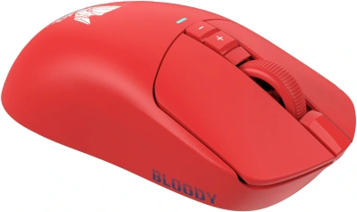 Мышь A4Tech Bloody R72 Ultra Duo белый/красный/рисунок оптическая 20000dpi беспров. USB-C 7but (R72 ULTRA DUO PIXELS RED)