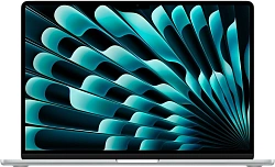 Ноутбук Apple MacBook Air A3114 M3 8 core 8Gb SSD256Gb/10 core GPU 15.3" Liquid Retina (2880x1864) macOS silver WiFi BT Cam (MRYP3LL/A)