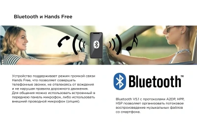 Автомагнитола Nakamichi NQ513BG 1DIN 4x50Вт v5.1 ПДУ RDS (NAK-NQ513BG)