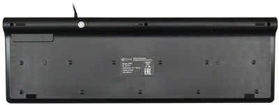 Клавиатура Оклик 480M черный/серый USB slim Multimedia (1067199)