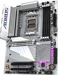 Материнская плата Gigabyte B650E AORUS ELITE X AX ICE Socket AM5 AMD B650 4xDDR5 ATX AC`97 8ch(7.1) 2.5Gg RAID+HDMI