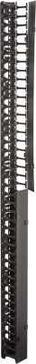 Кабельный органайзер вертикальный Lanmaster TWT-CBB-DVO-42U/M односторонний пальцы 42U шир.:19" глуб.:155мм (упак.:2шт)
